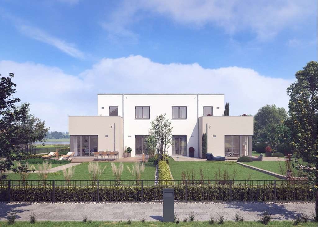 Immobilie in Ronneburg - Das FamilyStyle 20.04 F: das Generationen-Doppel im klaren Kubus - 204 m² ohne Schrägen - Bild 4