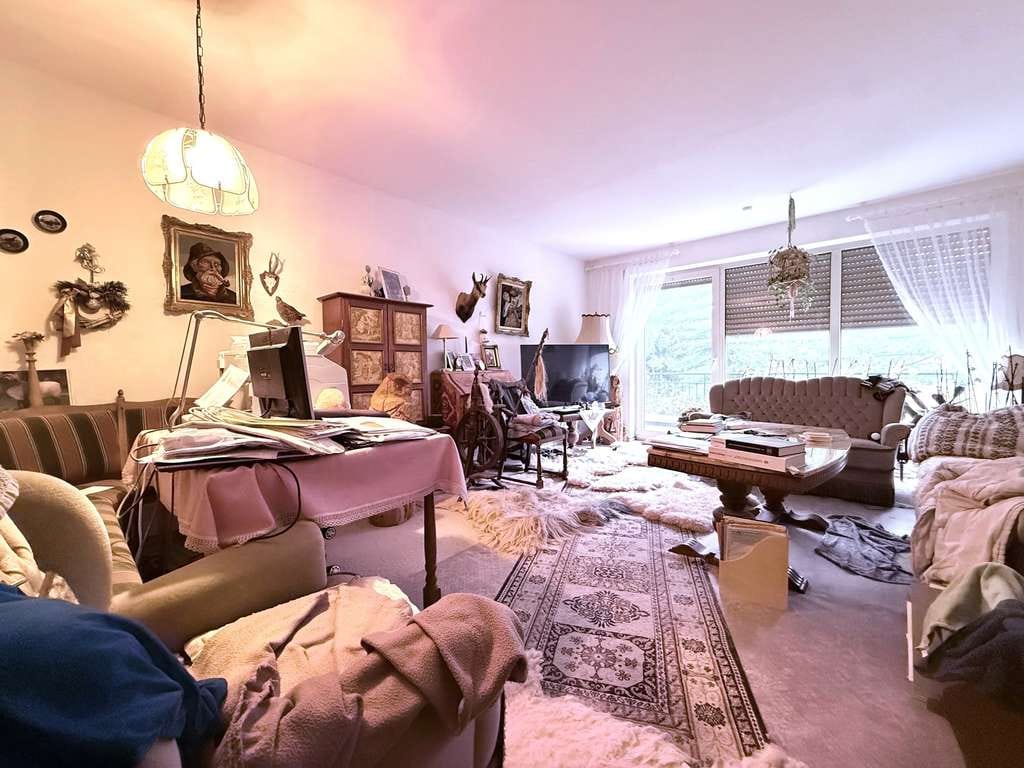 Immobilie in Burgdorf - Helle 3-Zimmer-Wohnung Südlage im 1. Obergeschoss mit Balkon, offener Garage, Waschkeller und Kelle - Bild 4