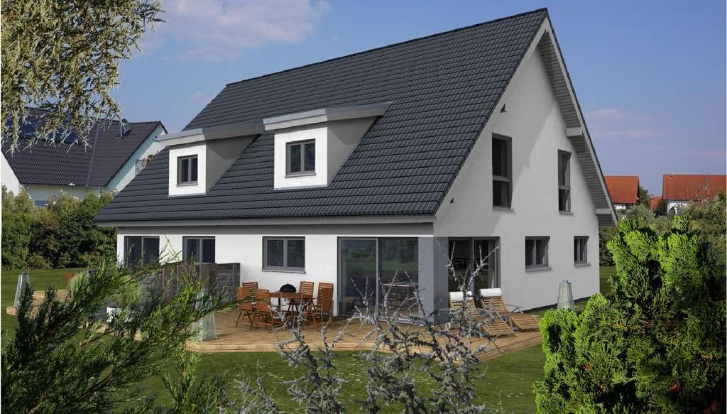 Immobilie in Jetzendorf - Null-Energie-Kosten-Doppelhaushälfte auf schönem Grundstück - Bild 0