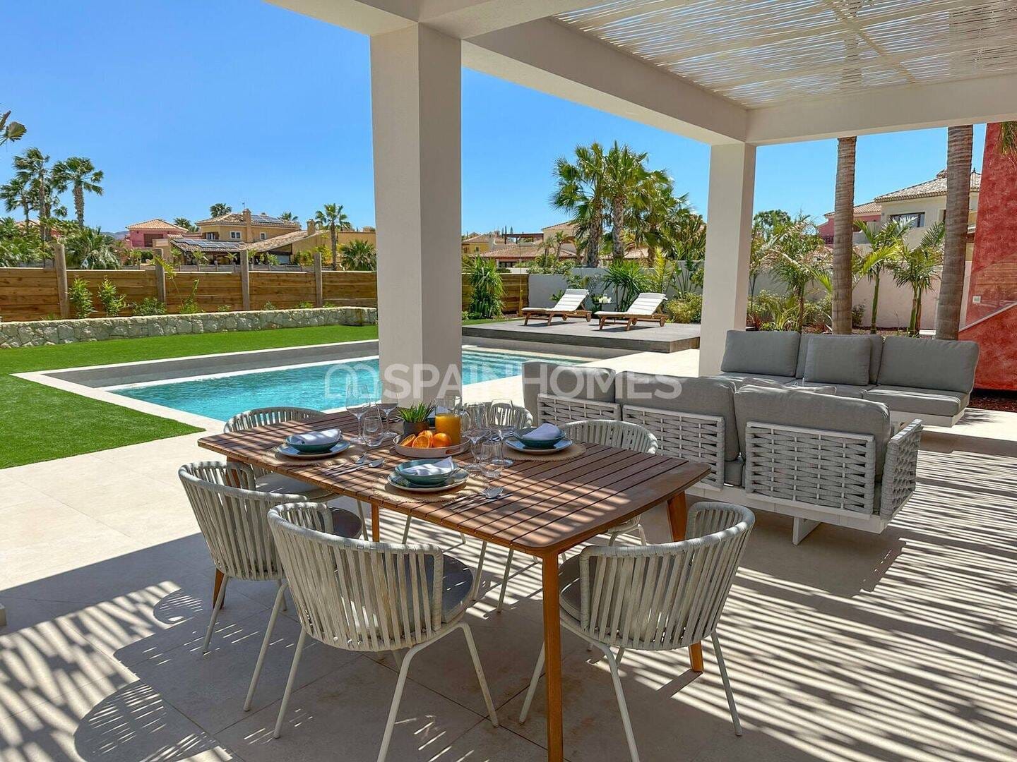 Immobilie in Langenleuba-Niederhain - Stilvolle einzel Häuser im mediterranen Stil in Almeria - Bild 3