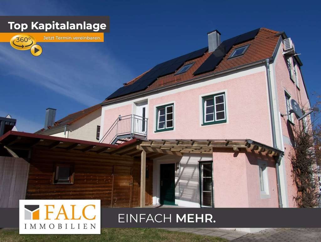 Immobilie in Geisenfeld - Einfach Mehr: Kernsaniertes und gepflegtes Stadthaus mit ELW in 85290 Geisenfeld. Top-Lage-Zustand. - Bild 0