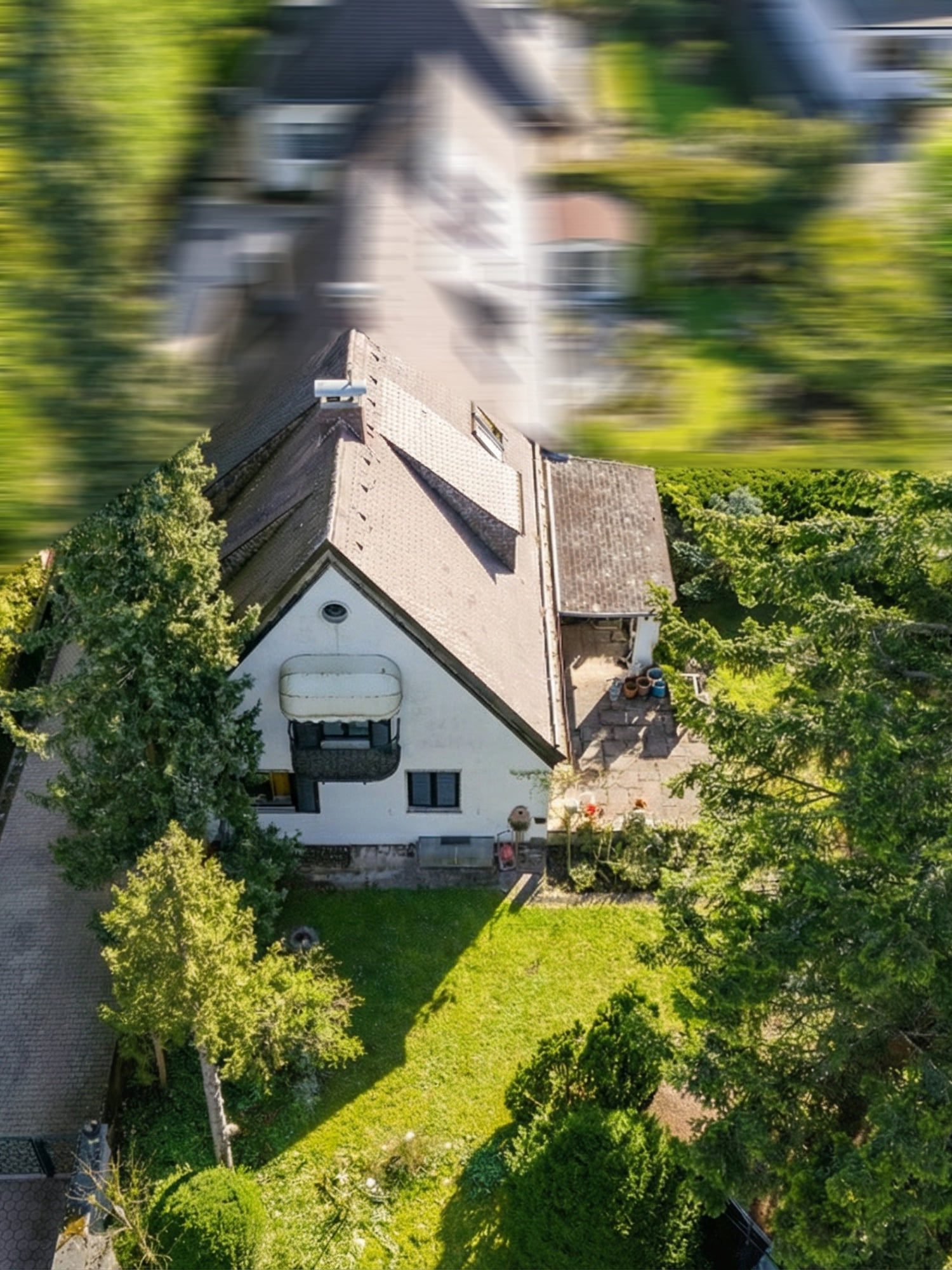 Immobilie in Grünwald - Grünwald -  Ruhiges Reiheneckhaus am Wald zum selber gestalten! - Bild 2