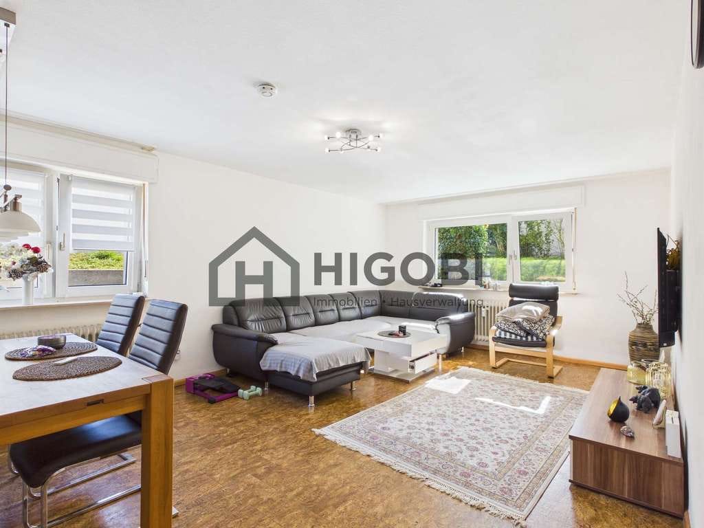 Immobilie in Eggenstein-Leopoldshafen - Vermietete 4-Zimmer-Wohnung mit KFZ-Stellplatz - Bild 1