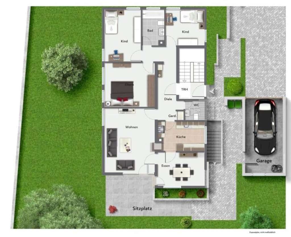 Immobilie in Urbach - 2. Familien unter 1. Dach! Gemütliches Zweifamilienhaus in toller Wohnlage! - Bild 2