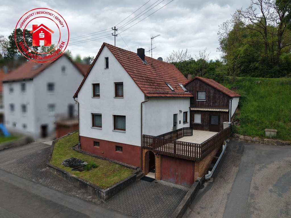 Immobilie in Hardheim - Praktisches Einfamilienwohnhaus in ruhiger Wohnlage von Erfeld - Bild 0