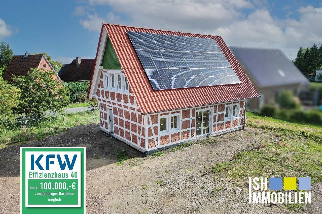 Immobilie in Hollern-Twielenfleth - PROVISIONSFREI: Neubau eines stilvollen Fachwerkhauses im schönen Alten Land - Bild 0