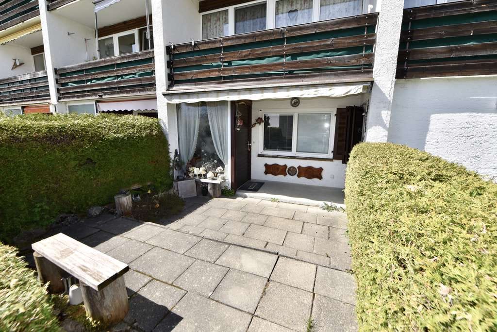 Immobilie in Oberstaufen - Möblierte Wohnung nahe Eibele See + große Süd Terrasse - Eingang auf UG Ebene - Bild 0