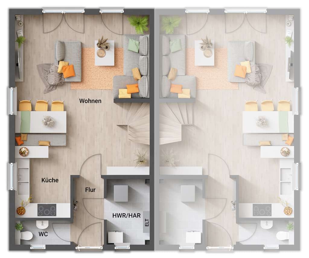 Immobilie in Königsbrunn - Perfekt für Familien – Neubau-DHH mit viel Platz in Königsbrunn - Bild 2
