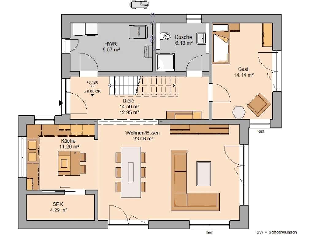 Immobilie in Großkmehlen - Mit dem Ausbauhaus von Kern-Haus bares Geld sparen! - Bild 2