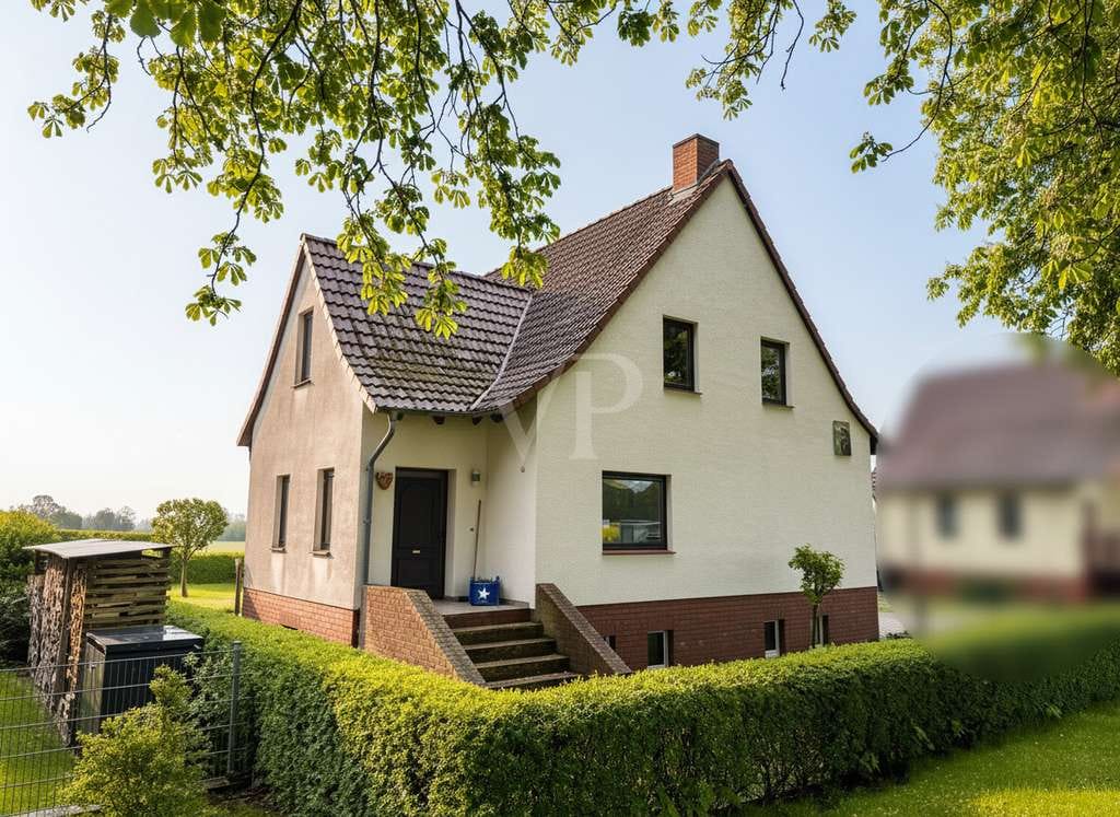 Immobilie in Bollewick - Einfamilienhaus im Stand der 90er Jahre möchte werden, mit Blick über die Felder - Bild 3