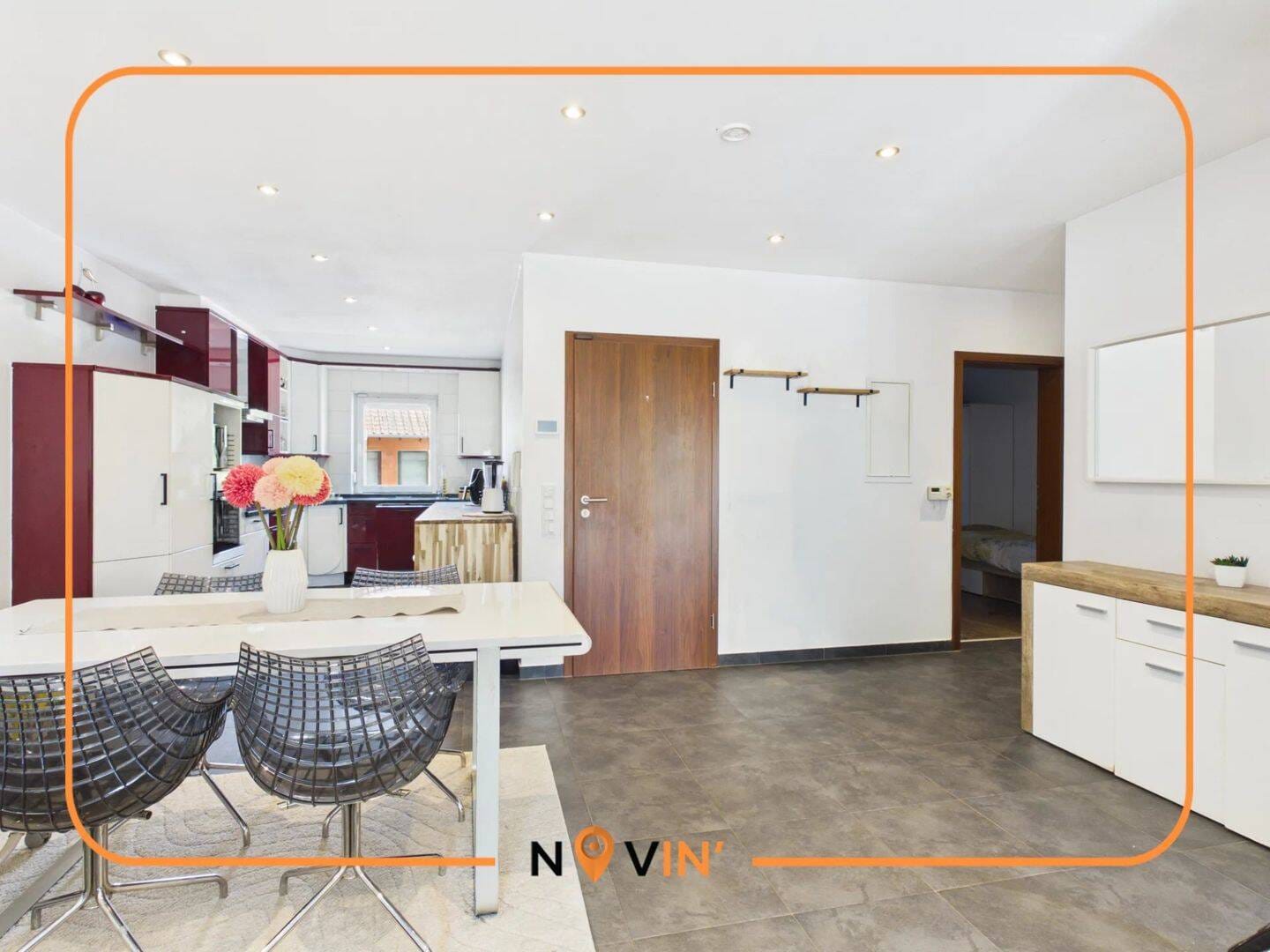 Immobilie in Echternacherbrück - Wohnung mit 2 Schlafzimmern, Terrasse, Garage und Garten zu verkaufen - Bild 2