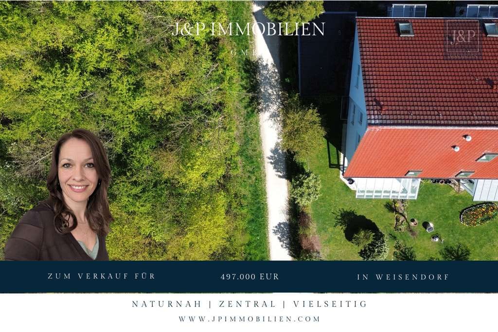 Immobilie in Weisendorf - Naturnahes Wohnglück in Bestlage - nachhaltiges Wohnen mit City-Anschluss! - Bild 0