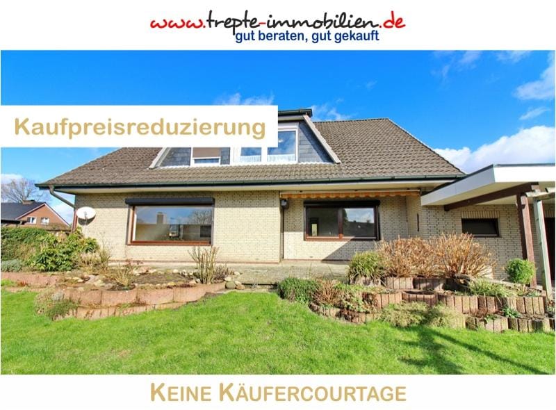 Immobilie in Alveslohe - ZWEI-Familienhaus * (T)RAUM-RIESE mit 205 m² & 2 Garagen ! Auch für Anleger interessant ! - Bild 0