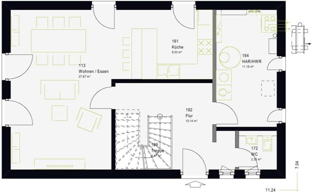 Immobilie in Landsberg am Lech - Modern, hell, einzigartig: Luxuriöse 4-Zimmer-Doppelhaushälfte wartet auf Sie - Bild 3