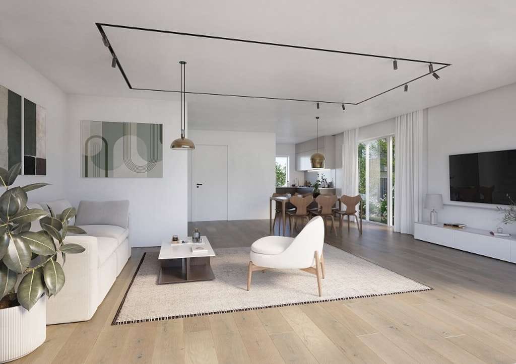 Immobilie in Wörthsee - Individuelle Neubau DHH auf absolut ruhigem SüdWest Grundstück in Wörthsee-Steinebach - Bild 2
