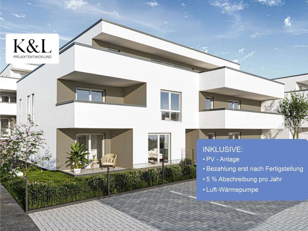 Immobilie in Weißenthurm - Barrierefreie 4-Zimmer-Eigentumswohnung im 1.OG mit Loggia inkl. PV-Anlage und Wärmepumpe in Weißenthurm I W4 - Bild 0