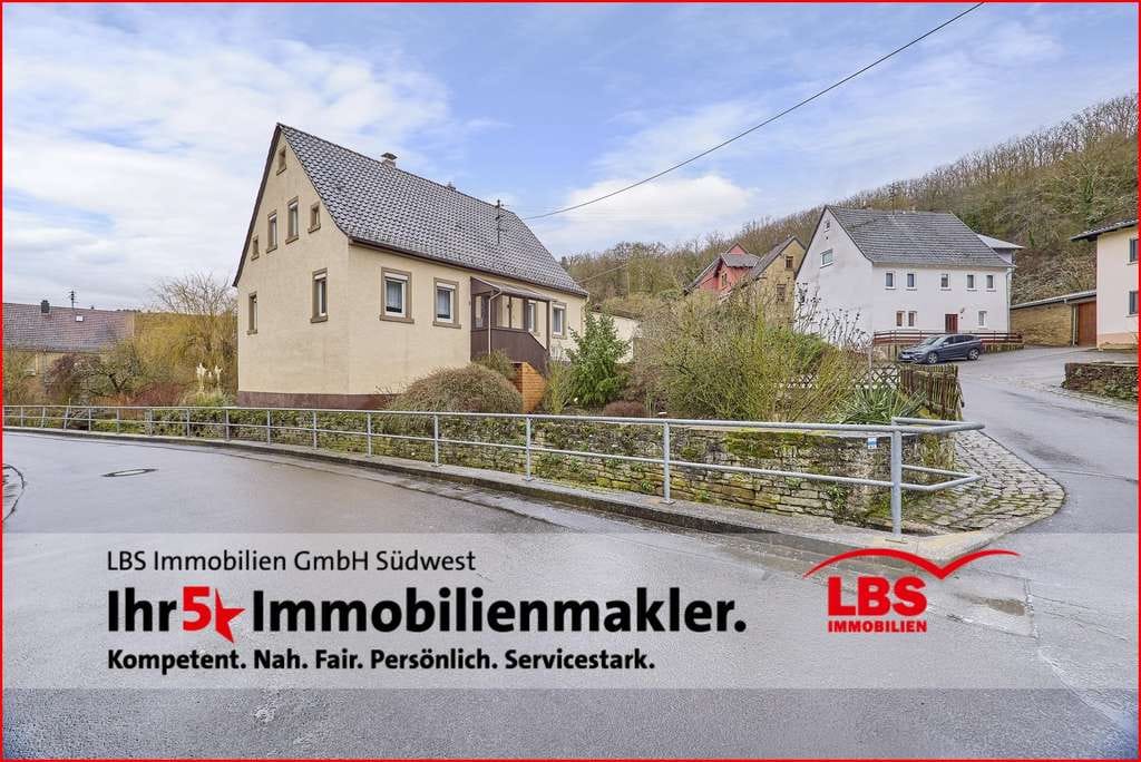 Immobilie in Mannweiler-Cölln - Freistehendes Wohnhaus mit Garage, Werkstatt und Ausbaureserve - Bild 2