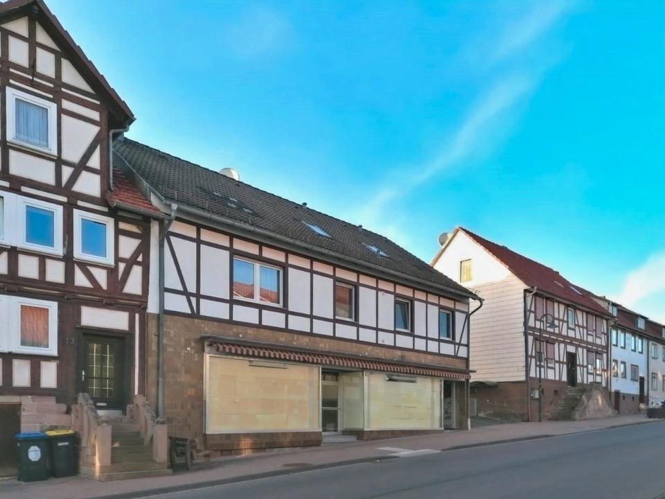 Immobilie in Waldkappel - Wohnen und Arbeiten unter einem Dach in Waldkappel - Bild 0