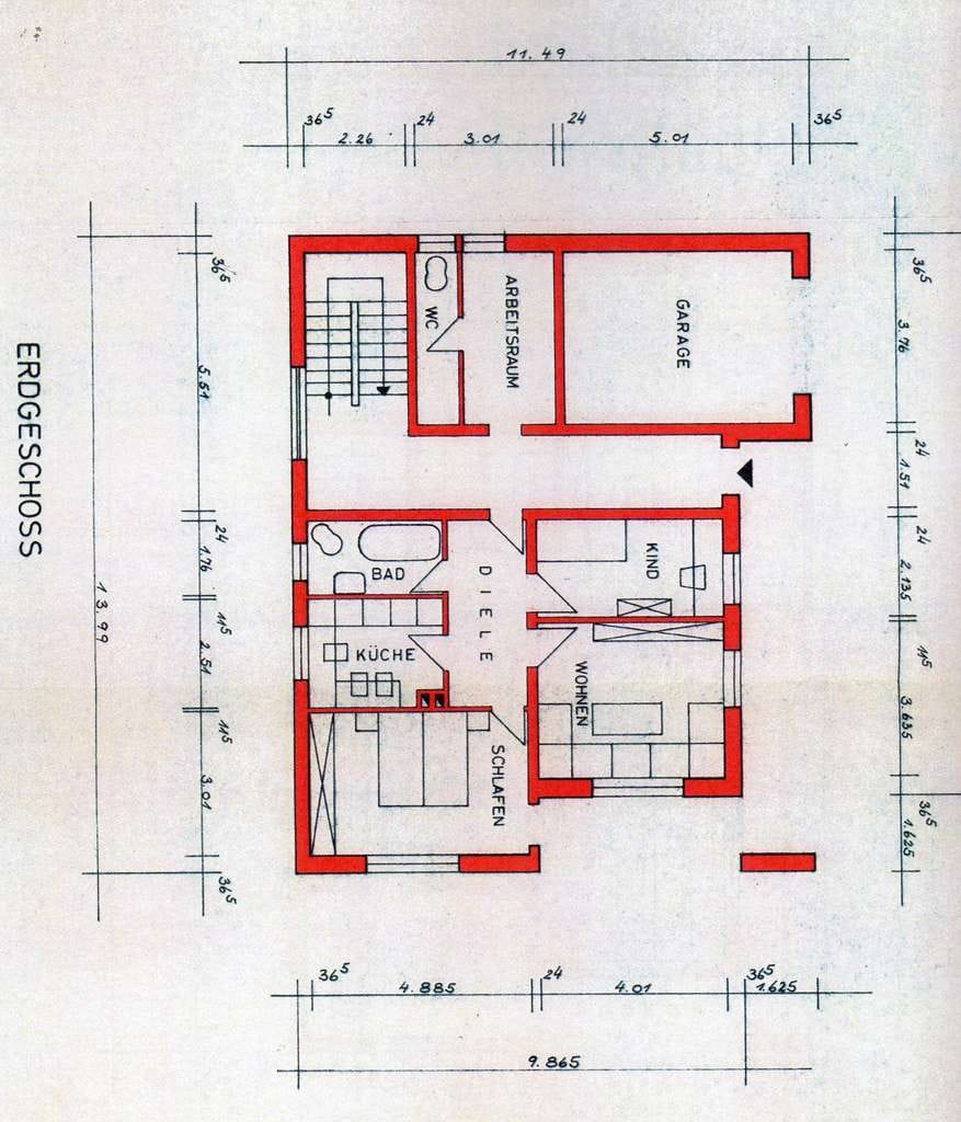 Immobilie in Oberviechtach - Zweifamilienhaus mit viel Potenzial und Platz in Oberviechtach - Bild 4