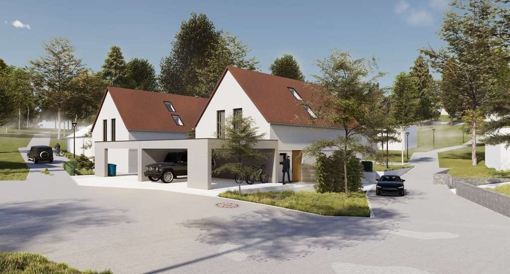 Immobilie in Paunzhausen - Familienparadies in idyllischer, ruhiger Lage: Baubeginn bereits erfolgt. Haus B noch verfügbar. - Bild 0