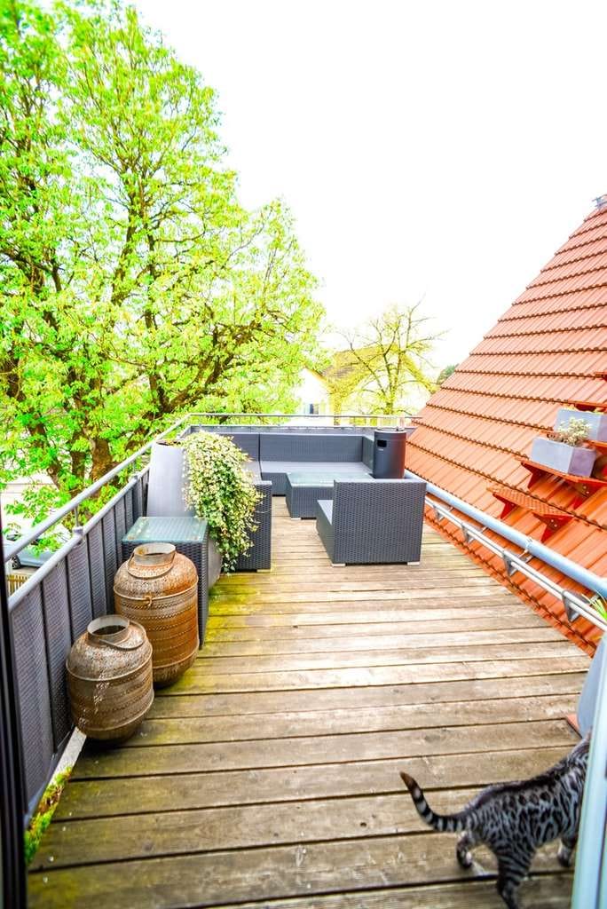 Immobilie in Friedberg - Attraktive Maisonettewohnung in Friedberg/Stätzling mit großem Balkon und moderner Ausstattung - Bild 1