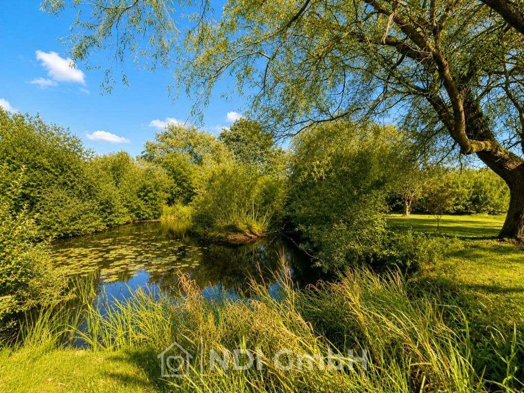 Immobilie in Hitzhusen - Naturparadies mit eigenem Teich und direktem Zugang zur Bramau – ein außergewöhnliches Anwesen - Bild 5