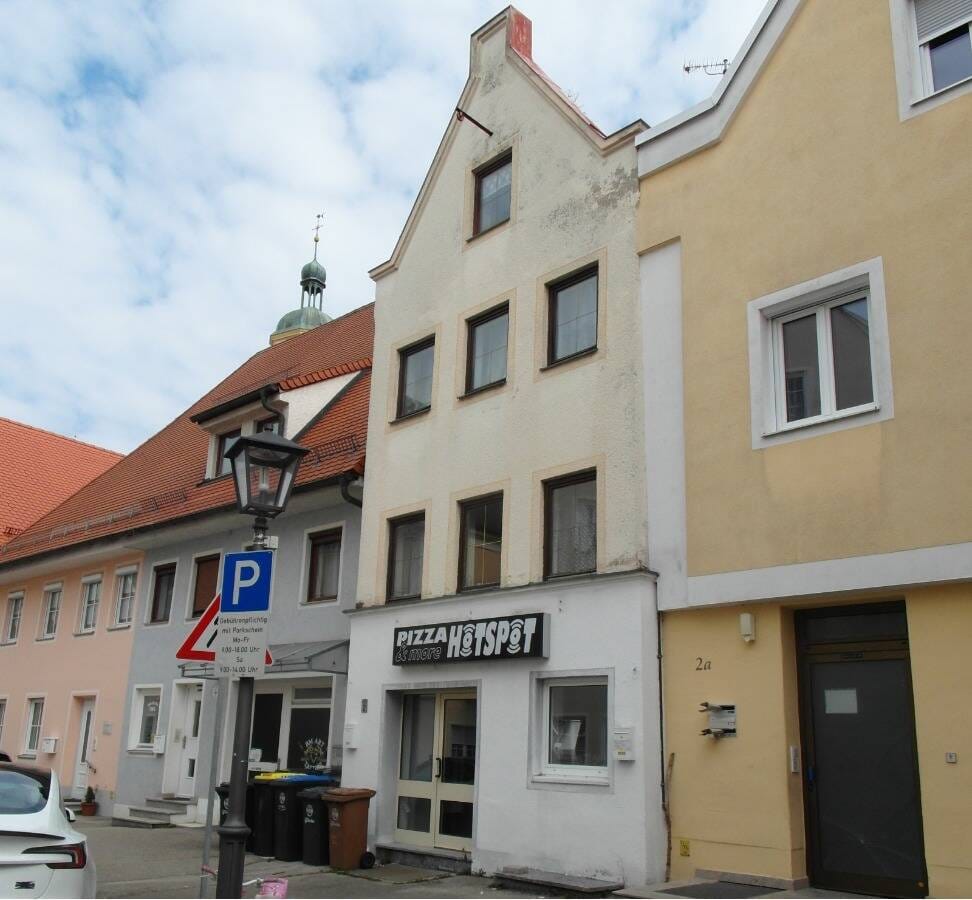 Immobilie in Mindelheim - Idyllisches Wohn - und Geschäftshaus im Herzen von Mindelheim zu verkaufen - Bild 0