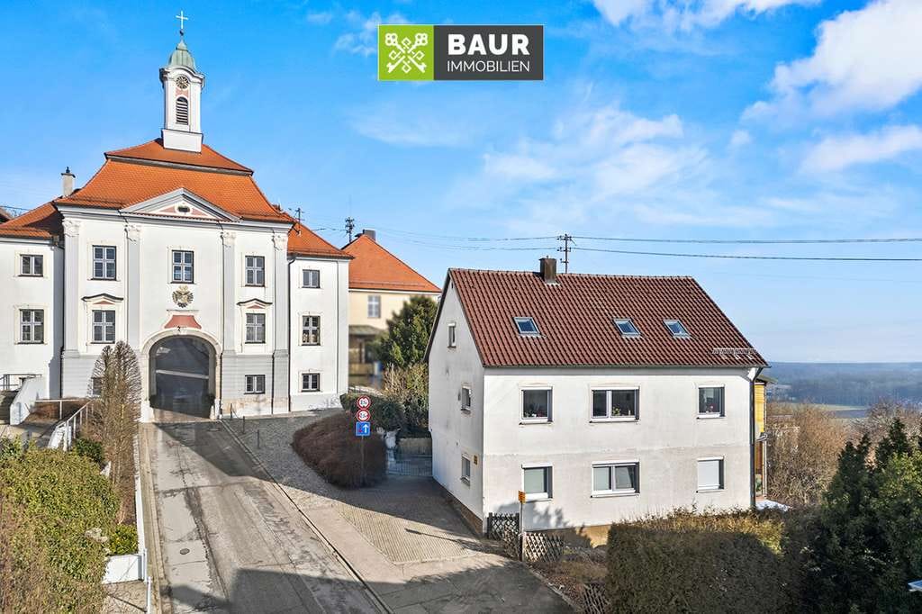 Immobilie in Elchingen - 360° |Sonniges Zweifamilienhaus in schöner Aussichtslage von Elchingen - Bild 0