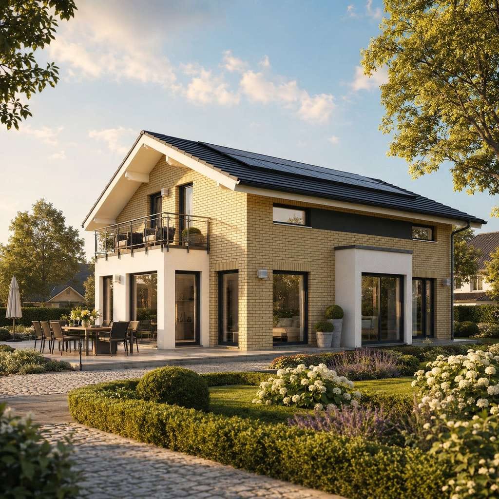 Immobilie in Werdum - Bauprojekt inkl. Grundstück- Dein individuelles Klinker-Traumhaus im schönen Werdum - KfW 40 QNG - Bild 0