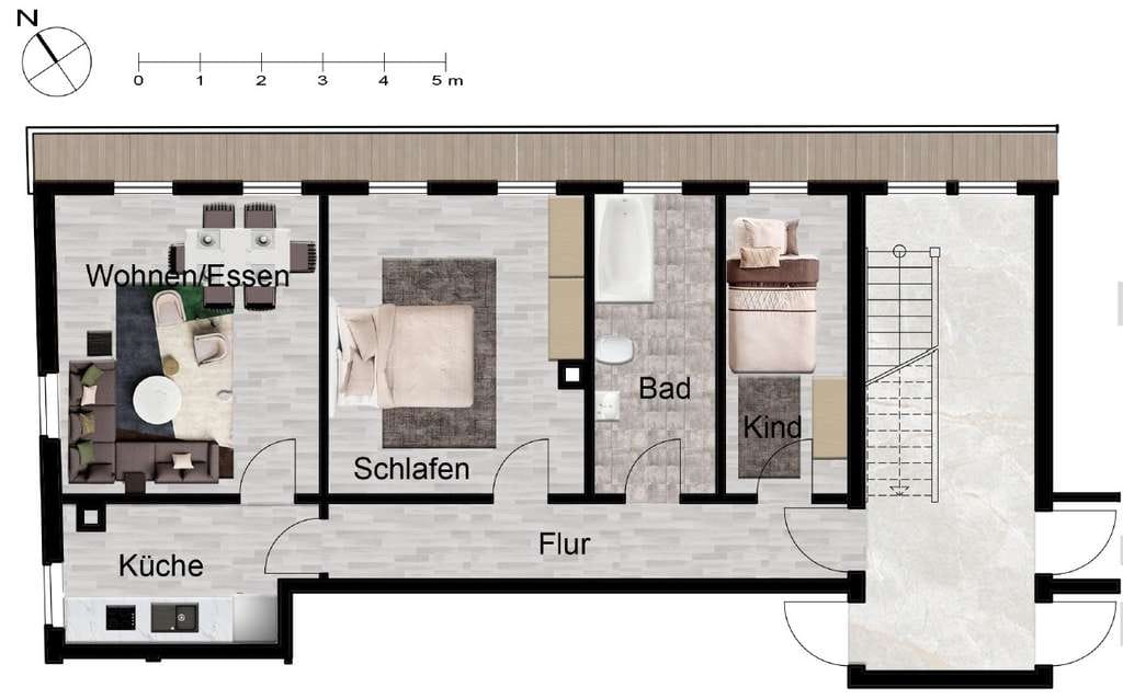 Immobilie in Schwäbisch Hall - Attraktive Immobilie zum Einstieg in die Kapitalanlage: 3 Zimmer Wohnung in Schwäbisch Hall - Bild 0