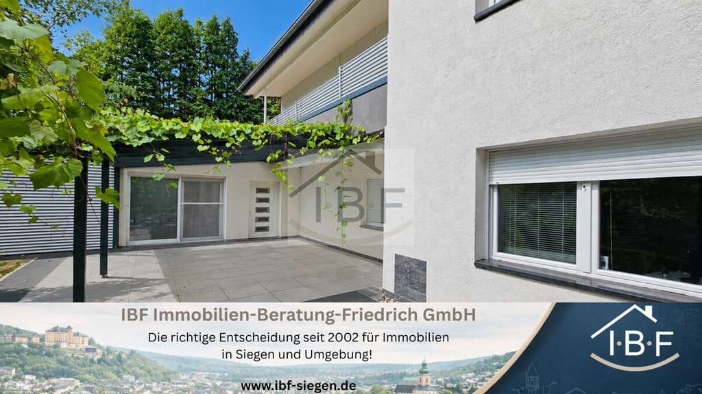 Immobilie in Netphen - Großzügige Souterrainwohnung mit weitläufiger Terrasse - Bild 0