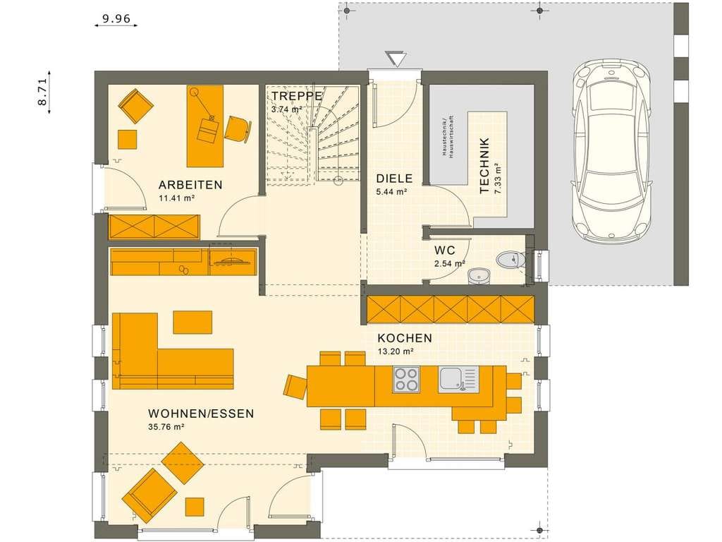 Immobilie in Kirf - Nachhaltig und energieeffizient bauen mit Living Haus - Bild 2