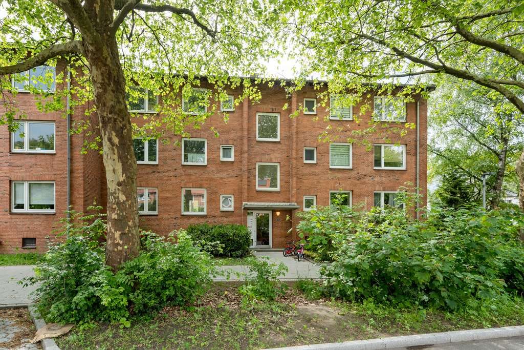 Immobilie in Braak - Sofort frei! Schöne 3-Zimmer-Wohnung mit rückwärtigem Balkon und eigenem Garten, Nähe U-Bahn Berne - Bild 0