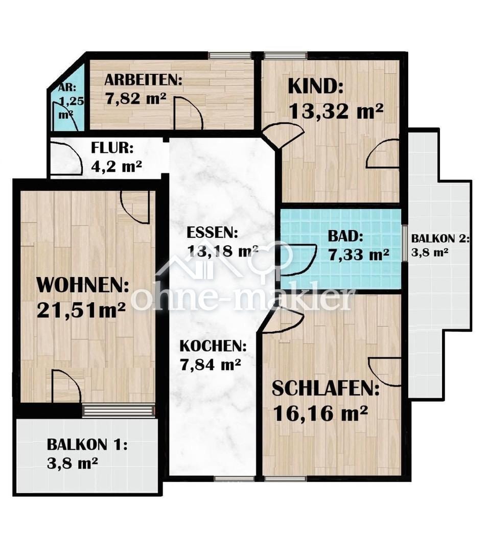 Immobilie in Freinsheim - Etagenwohnung in Freinsheim - Bild 5