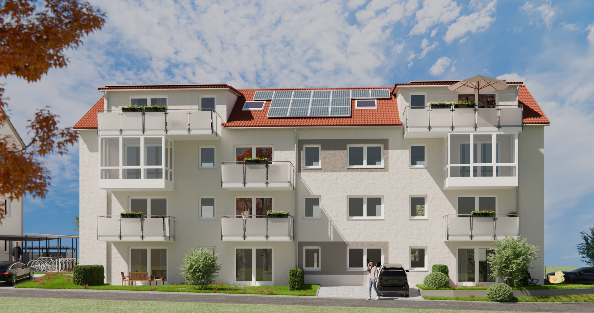 Immobilie in Eutingen im Gäu - Neubauwohnung W2 EG Weizenstraße in Eutingen im Gäu - Bild 0