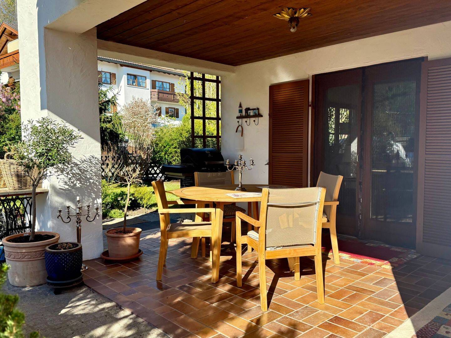 Immobilie in Murnau am Staffelsee - Bad Kohlgrub: Stilvolle und ruhig gelegene 3-4-Zimmer-Gartenwohnung im oberen Kurgebiet - Bild 4