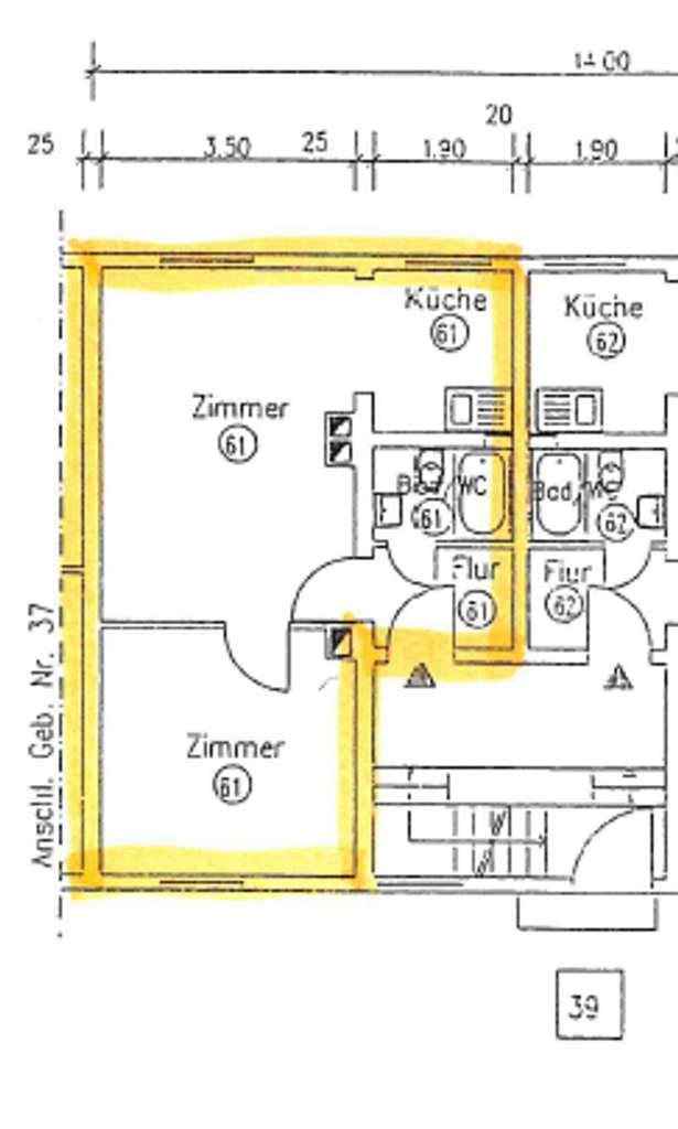 Immobilie in Salzgitter - 2-Zimmer Wohnung in Lebenstedt - Bild 1