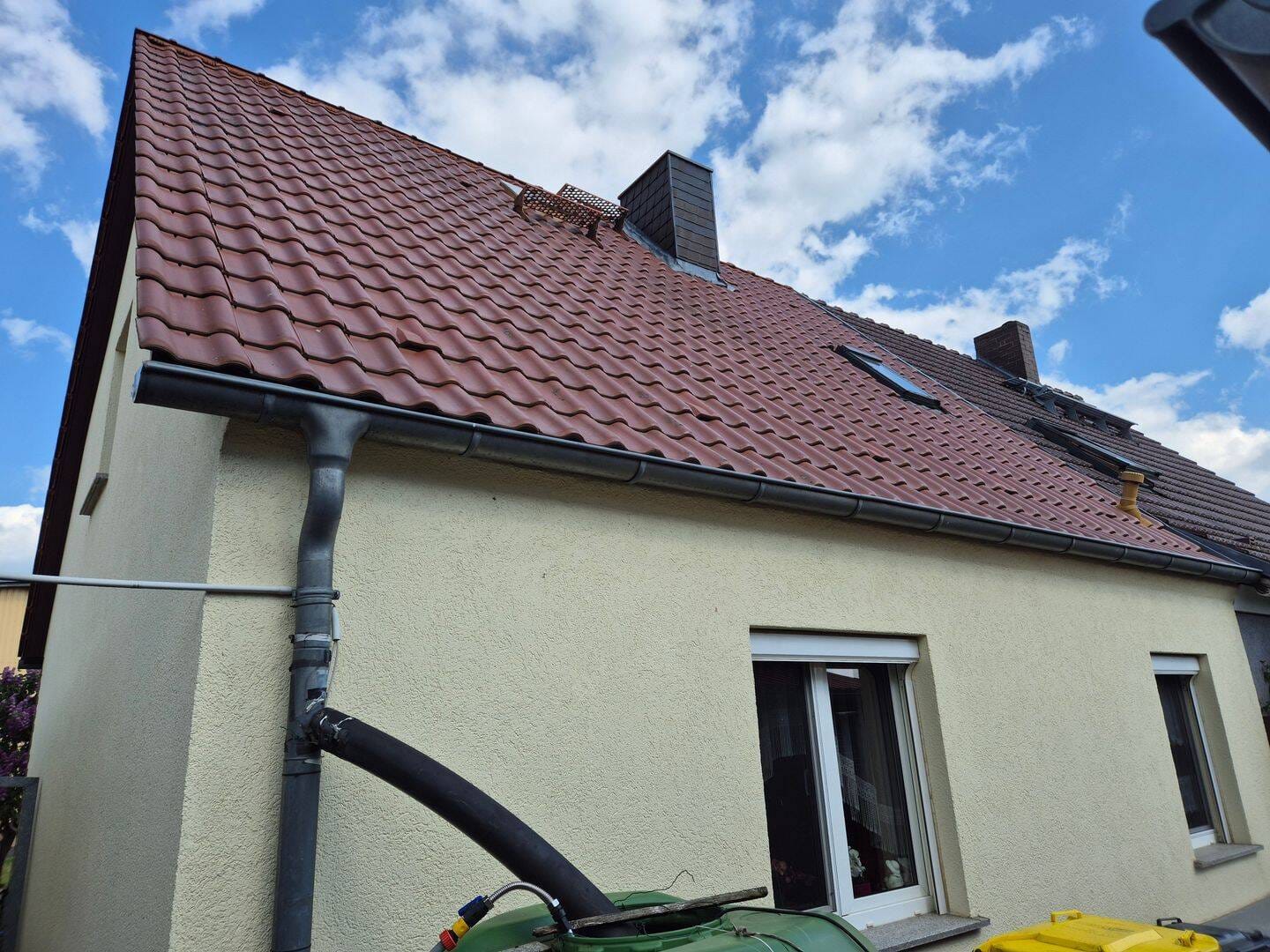 Immobilie in Prenzlau - kleines, ländliches Einfamilienhaus (Doppelhaushälfte) mit Nebengebäuden in 17291 Uckerfelde, OT Falkenwalde - Bild 1