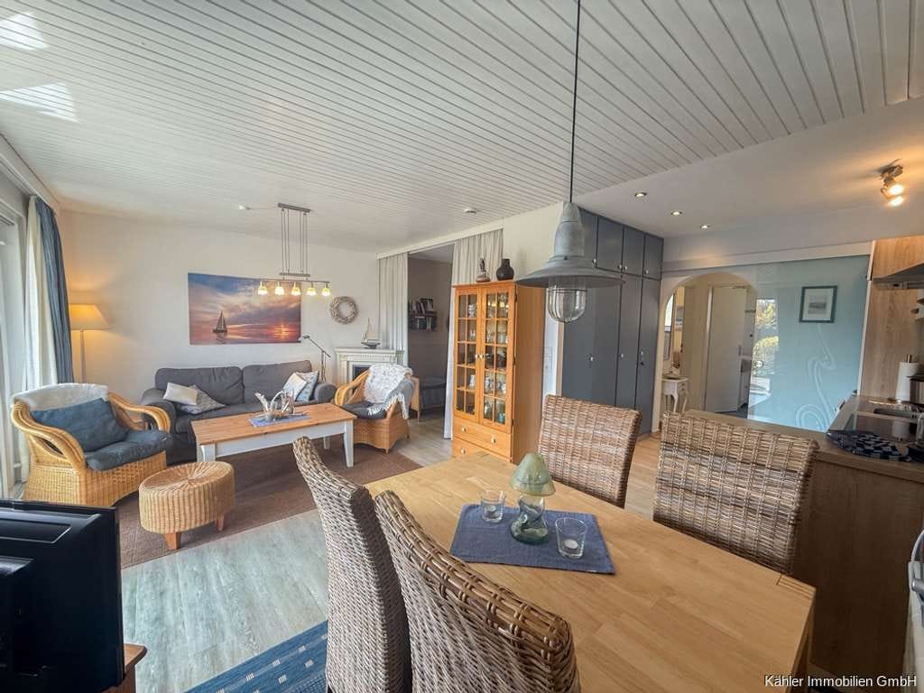 Immobilie in Büsumer Deichhausen - Sonnige 2-Zimmer-Wohnung mit großer Südterrasse in ruhiger Lage nahe Büsum - Bild 4
