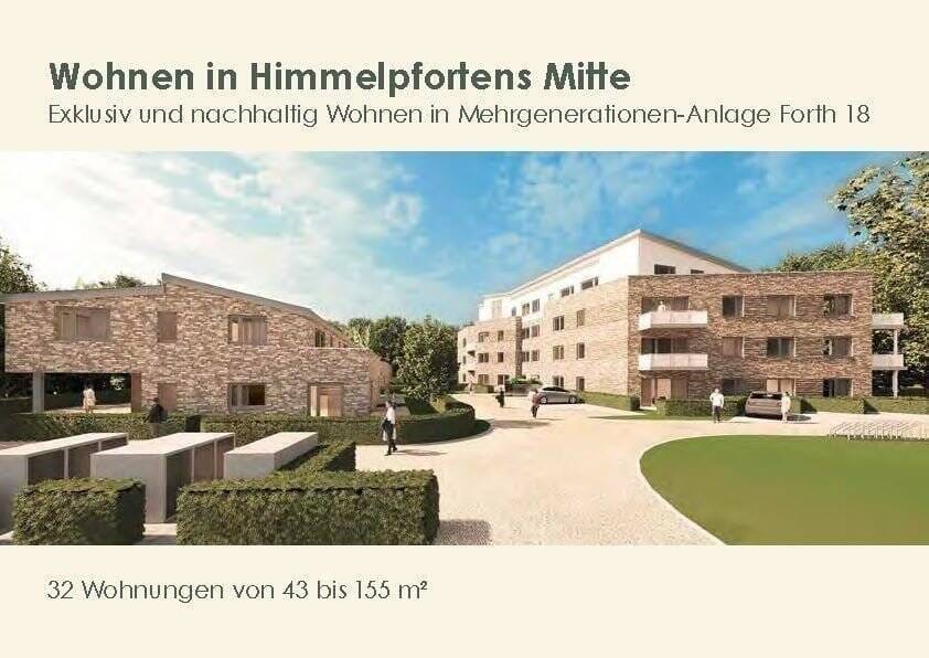 Immobilie in Burweg - Exklusiv und nachhaltig Wohnen in Mehrgenerationen-Anlage * Wohnen in Himmelpfortens Mitte - Bild 0