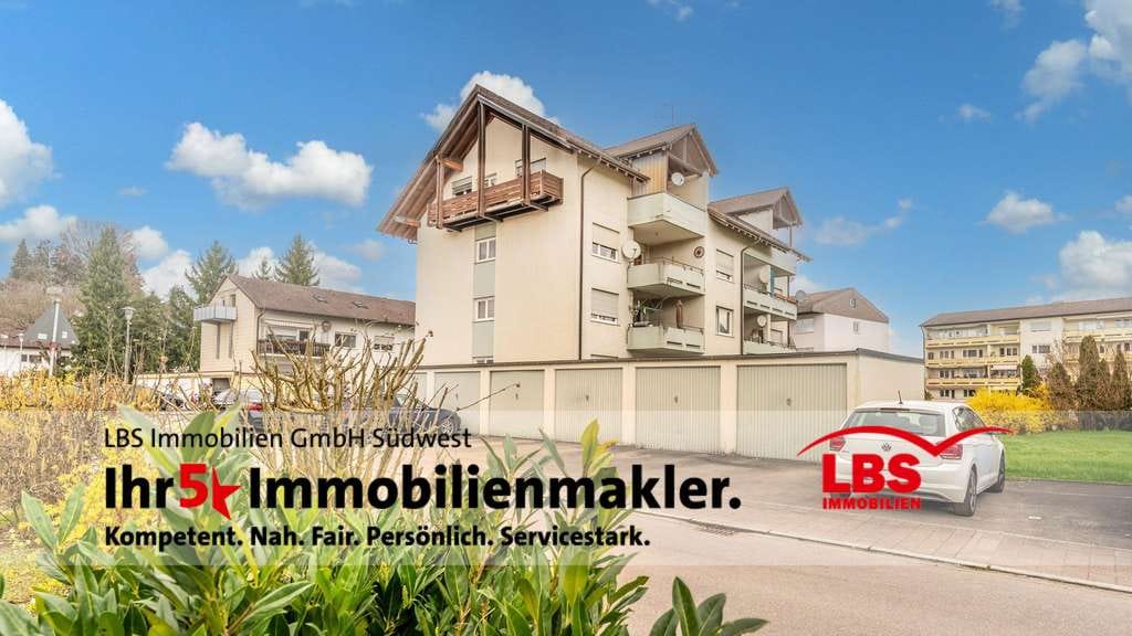 Immobilie in Lottstetten - Ruhiges Wohnen mit Balkon: Charmante Erdgeschosswohnung in idyllischer Lage von Lottstetten - Bild 0