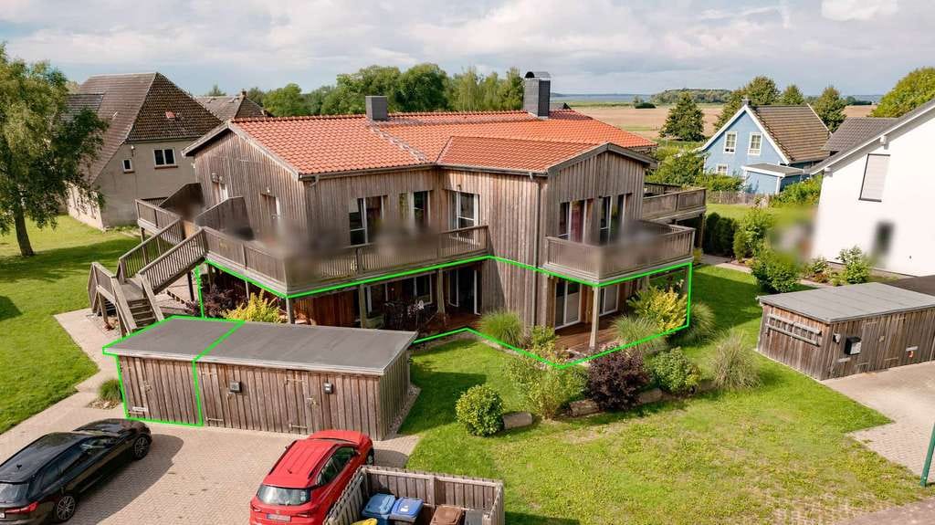 Immobilie in Saal - Wohnen, wo andere Urlaub machen – stilvolle Erdgeschosswohnung am Saaler Bodden - Bild 1
