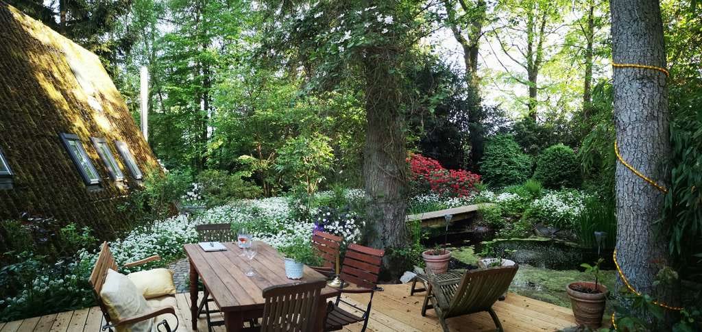Immobilie in Rheinböllen - Holzhaus mit uneinsehbarem Garten, Sauna und großem Teich in Rheinböllen-Waldsiedlung - Bild 0