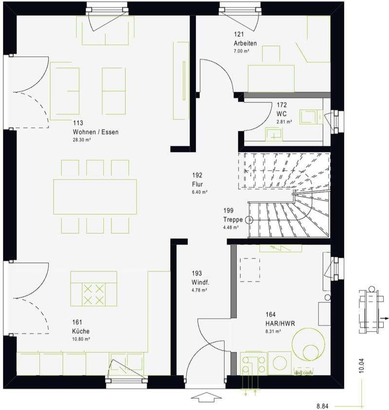 Immobilie in Dellfeld - Ein echtes Traumhaus für Familie, das Komfort, Stil und Funktionalität perfekt kombiniert. LifeStyle 14.04.W. Der Preis ist ohne Baugrundstück - Bild 4