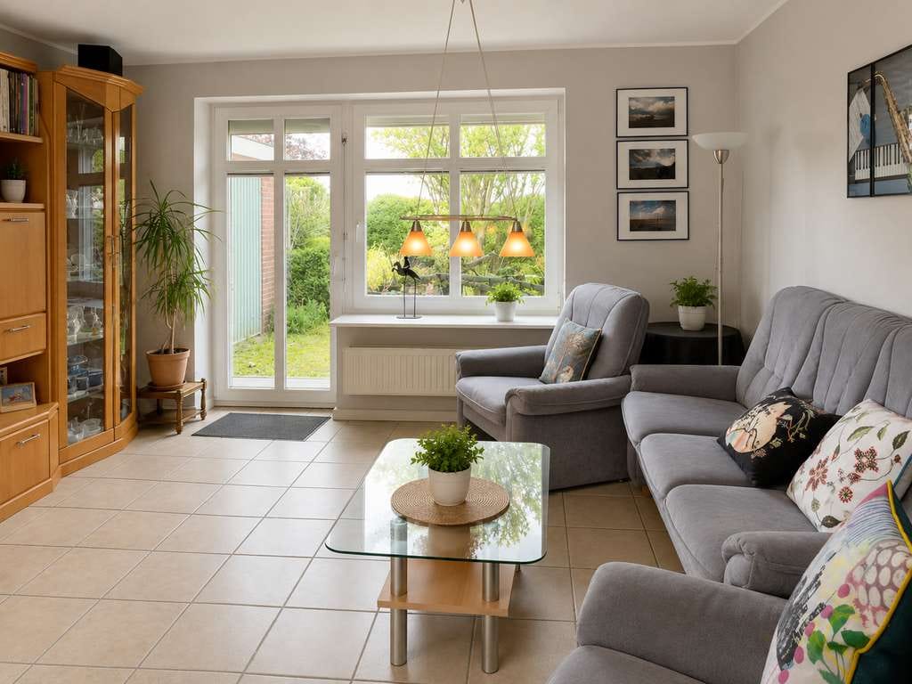 Immobilie in Dagebüll - Nordsee-Flair genießen: Doppelhaushälfte mit Garten und Entwicklungspotenzial - Bild 3