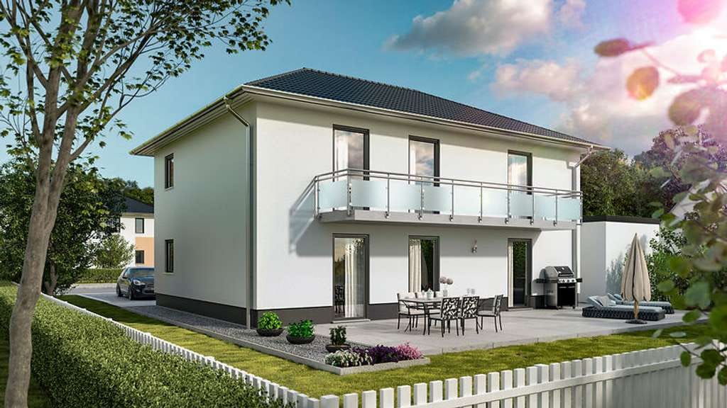 Immobilie in Korlingen - Flair 180 Duo – modernes Zweifamilienhaus + Keller , urbaner Komfort & inkl. Grundstück. - Bild 1