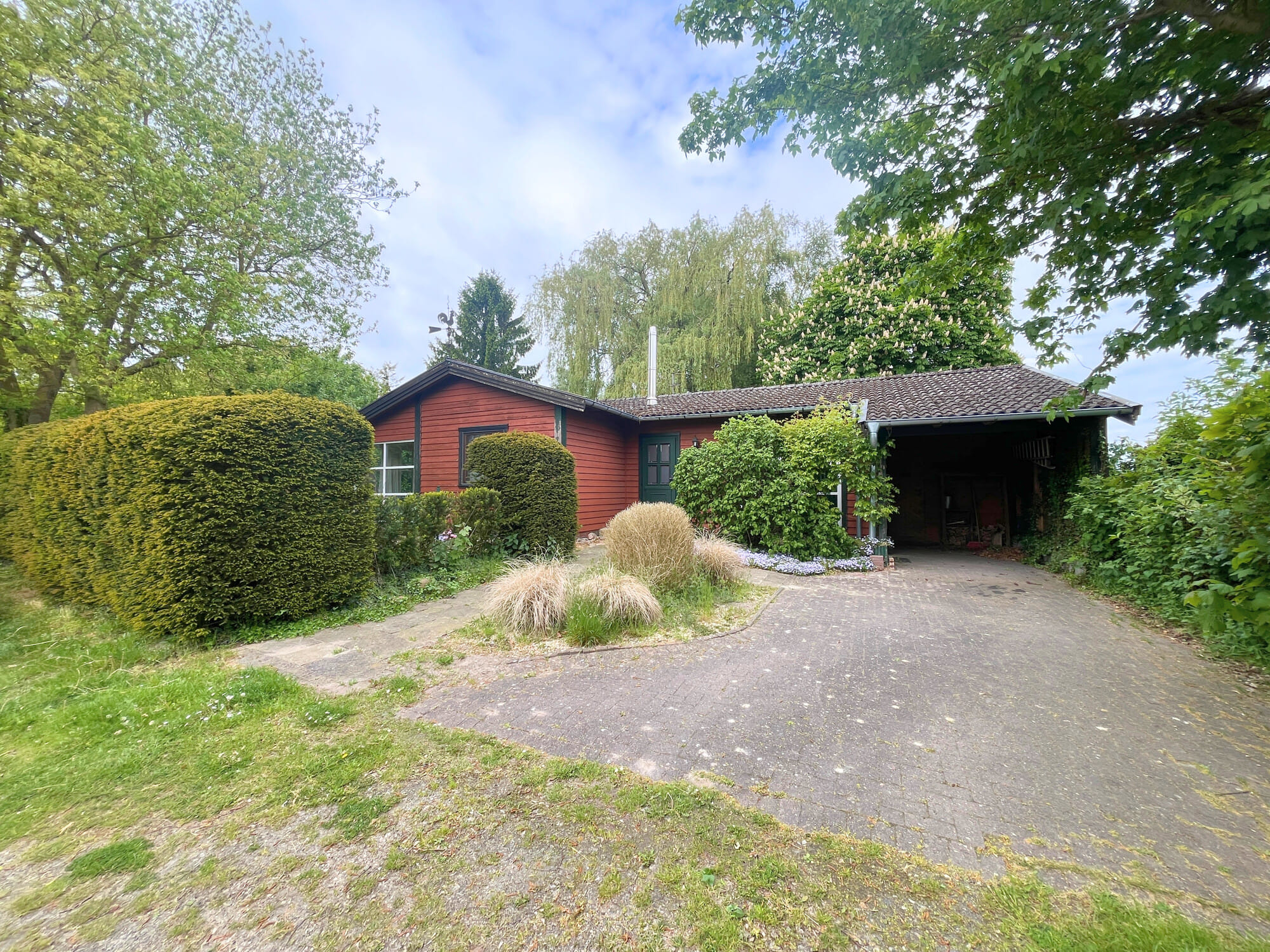 Immobilie in Hagen im Bremischen - Ferienhaus nahe der Küste mit gemütlichem Holzhaus-Charakter - Bild 1