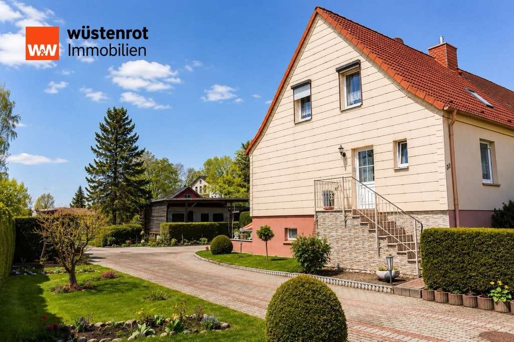 Immobilie in Franzburg - Wohnhaus mit zusätzlichem Baugrundstück – gepflegte DHH auf 1.989 m² Grundstück in Richtenberg - Bild 3