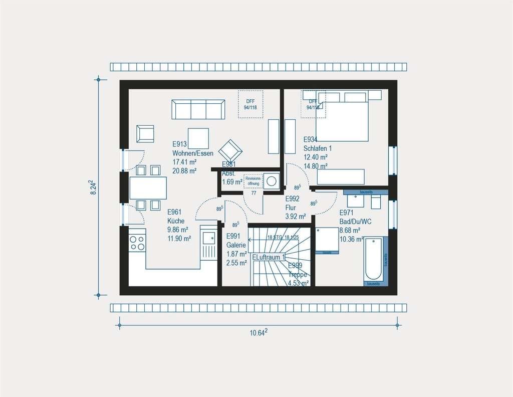 Immobilie in Adelzhausen - Großzügiges Generationenhaus mit Baugrundstück in Adelzhausen - Flexibles Wohnen für individuelle Le - Bild 2