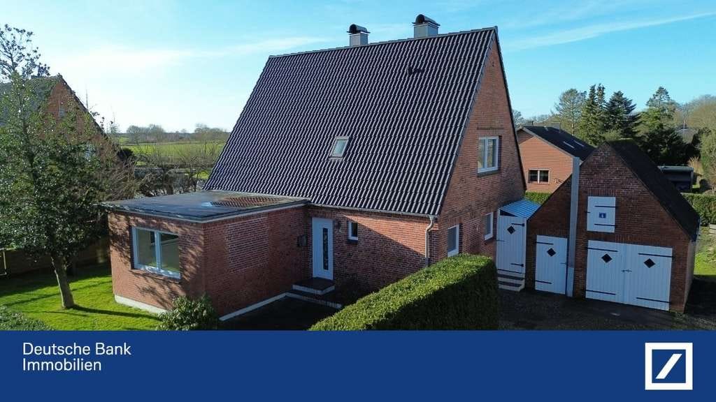 Immobilie in Sörup - +++ kernsaniert + gemütlich! - Modernisiertes Einfamilienhaus mit Garage und großem Grundstück +++   - Bild 0